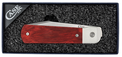 W.R. Case XX Knives Longhouse Smooth Rosewood Stonewash Satin CPM 20CV Stainless Steel Pocket Knife 50909