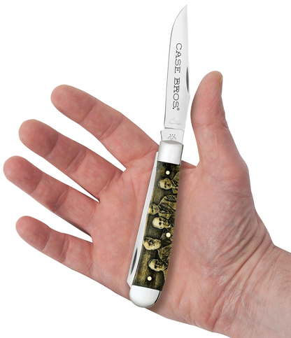 W.R. Case XX Knives Case Brothers Trapper Natural Bone 1/350 Commemorative 52017