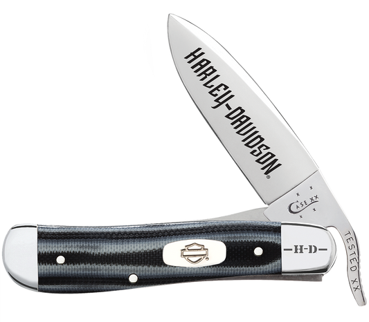 Case XX™ Knives Harley-Davidson Russlock 52175 G10 Stainless Steel Pocket Knife