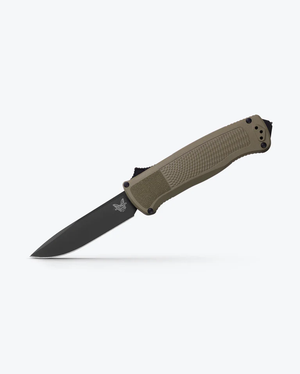 Benchmade, Inc.™ Shootout OTF 5371BK-01 Ranger Green Grivory CPM-CruWear Semi-Stainless Steel Pocket Knife
