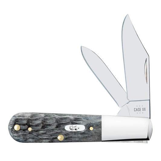 Case XX™ Knives Barlow Pocket Knife Worn Gray Bone 58423 Carbon Steel Pocket Knife