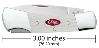 Case XX™ Knives Lockback SparXX™ Knives White Synthetic 60199 Stainless Pocket Knife