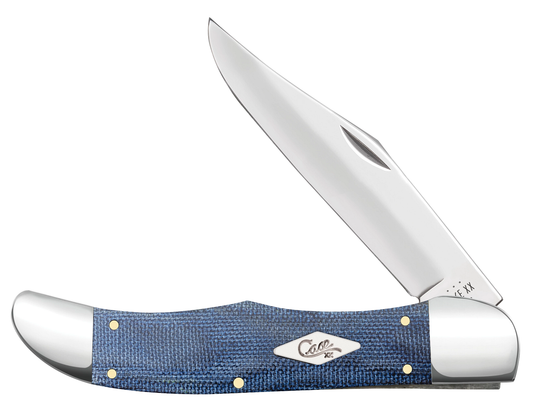 Case XX™ Knives Folding Hunter Blue Denim Laminate 60515 Stainless Pocket Knife