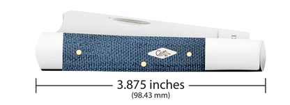 Case XX™ Knives Razor Jack Blue Denim Laminate 60516 Stainless Pocket Knife