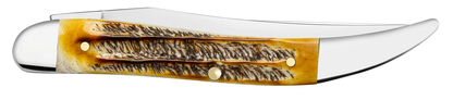 W.R. Case XX Knives Fishing 65340 6.5 BoneStag Stainless Pocket Knife