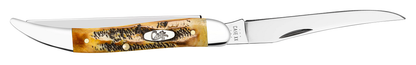 W.R. Case XX Knives Fishing 65340 6.5 BoneStag Stainless Pocket Knife