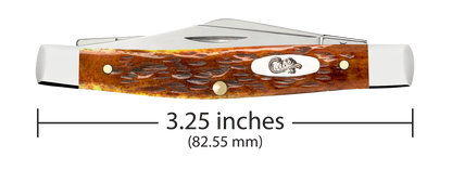 Case XX™ Knives Medium Stockman Harvest Orange Bone 66692 Stainless Pocket Knife