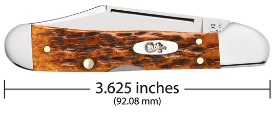 Case XX™ Knives Mini Copperlock Harvest Orange Bone 66693 Stainless Pocket Knife