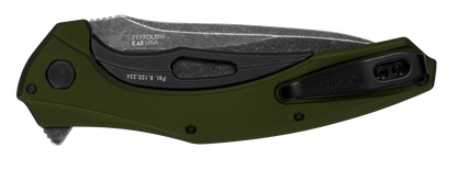 Kershaw Knives™ B-Knuckle Sub-Frame Lock 7777OLBW 6061-T6 Aluminum Sandvik 14C28N Stainless Steel Pocket Knife