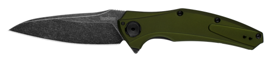 Kershaw Knives™ B-Knuckle Sub-Frame Lock 7777OLBW 6061-T6 Aluminum Sandvik 14C28N Stainless Steel Pocket Knife