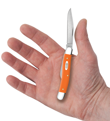 W.R. Case XX Knives Medium Jack Orange Synthetic 80517 Stainless Pocket Knife