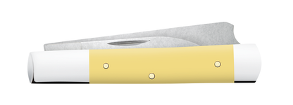 Case XX™ Knives Razor Jack Smooth Yellow Synthetic 81088 Stainless Pocket Knife