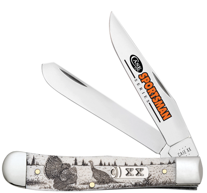 Case XX™ Knives Trapper Turkey Sportsman Natural 81221 Stainless Pocket Knife