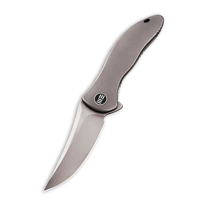 WE Knife Co., Ltd™ Synergy2 Frame Lock WE912A Gray 6AL4V Titanium Bohler M390 Stainless Steel Pocket Knife