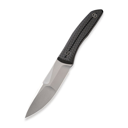 WE Knife Co., Ltd™ Reazio Fixed Blade WE921A Black Twill Carbon Fiber CPM 20CV Stainless Steel Knife