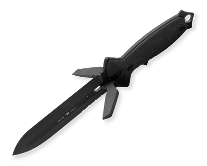 Buck BuckMaster Diver Pro Legacy Fixed Blade 0084BKXLE-B Black G10 & 420HC Stainless Steel