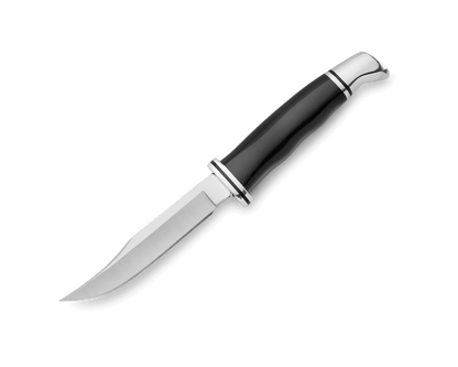 Buck Woodsman Fixed Blade 0102BKS-B Black Phenolic 420HC Steel