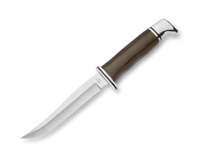 Buck Pathfinder Pro Fixed Blade 0105GRS1-B OD Green Canvas Micarta & S35VN Stainless Steel