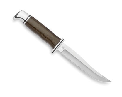 Buck Pathfinder Pro Fixed Blade 0105GRS1-B OD Green Canvas Micarta & S35VN Stainless Steel