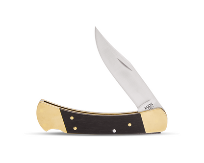 Buck 110 Slim Heritage Elite Folding Hunter 0110BRS19-B Brass Hardwood & Magnacut Stainless Steel Pocket Knife