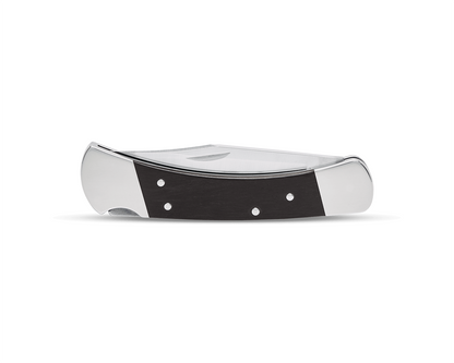 Buck 110 Slim Heritage Elite Folding Hunter 0110BRS19-B Silver Hardwood & Magnacut Stainless Steel Pocket Knife