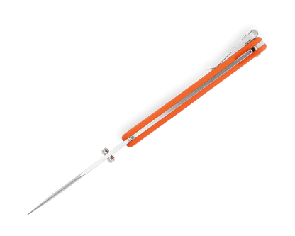 Buck 110 Slim Select Folding Hunter 0110ORS2-B Blaze Orange GFN & 420HC Stainless Steel Pocket Knife