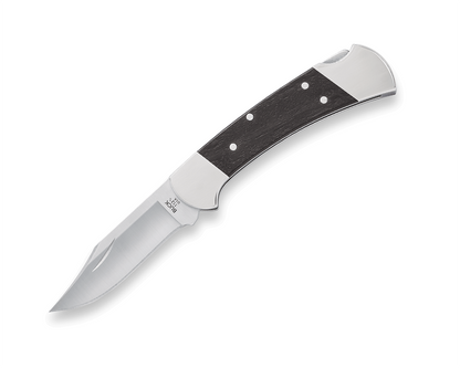 Buck 112 Slim Heritage Elite Lockback 0112BRS20-B Silver Hardwood & Magnacut Stainless Steel Pocket Knife