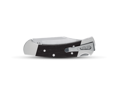 Buck 112 Slim Heritage Elite Lockback 0112BRS20-B Silver Hardwood & Magnacut Stainless Steel Pocket Knife