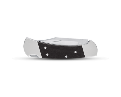 Buck 112 Slim Heritage Elite Lockback 0112BRS20-B Silver Hardwood & Magnacut Stainless Steel Pocket Knife