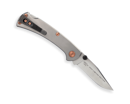 Buck Ranger Slim Legacy Limited 0112GYSLE-B Titanium S45VN Steel