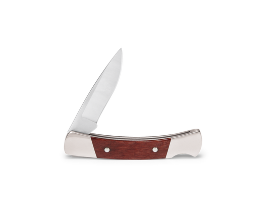 Buck Prince Lockback 0503RWS-B Dymalux Rosewood & 420HC Stainless Steel Pocket Knife