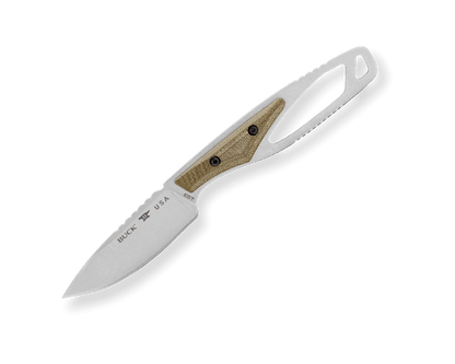 Buck PakLite Cape Pro Fixed Blade 0635GRS-B OD Green Canvas Micarta & S35VN Stainless