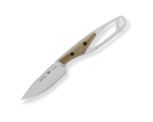 Buck PakLite Cape Pro Fixed Blade 0635GRS-B OD Green Canvas Micarta & S35VN Stainless