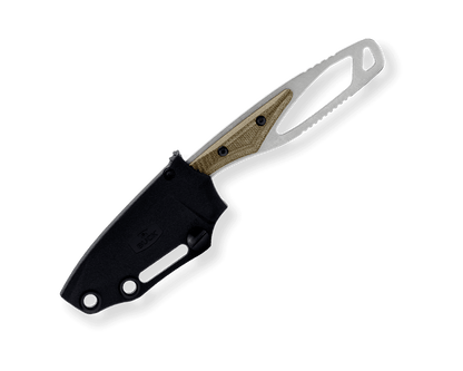 Buck PakLite Cape Pro Fixed Blade 0635GRS-B OD Green Canvas Micarta & S35VN Stainless