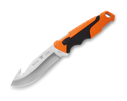 Buck Large Pursuit Guthook 0657ORG-B Orange Black GFN S35VN