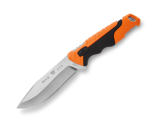 Buck Small Pursuit Pro 0658ORS-B Orange & Black GFN & S35VN Stainless Steel