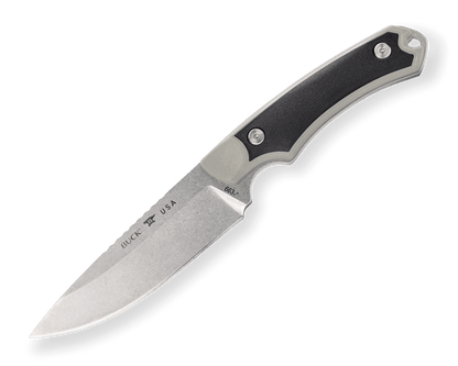 Buck Alpha Guide Select Fixed Blade 0663GYS-B Gray and Black 420HC Stainless