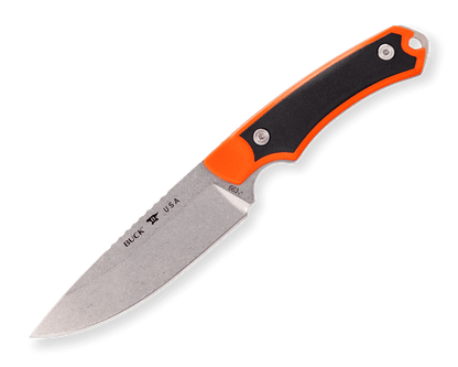 Buck Alpha Guide Select Fixed Blade 0663ORS-C Orange and Black 420HC Stainless