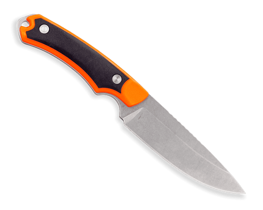 Buck Alpha Guide Select Fixed Blade 0663ORS-B Orange and Black 420HC Stainless