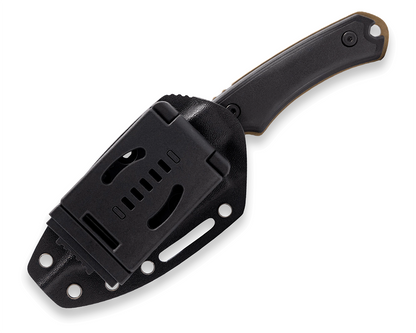 Buck Alpha Hunter Backcountry Fixed Blade 0664BKS1-B BlackVersaFlex Rubber & 420HC Stainless