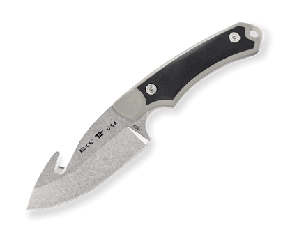 Buck Alpha Hunter Select Guthook 0664GYG-B Gray and Black 420HC Stainless