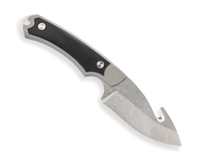 Buck Alpha Hunter Select Guthook 0664GYG-B Gray and Black 420HC Stainless