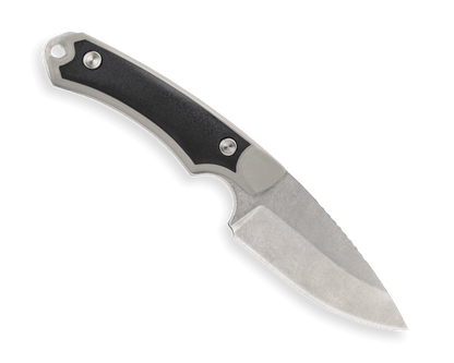 Buck Alpha Hunter Select Fixed Blade 0664GYS-B Gray and Black 420HC Stainless