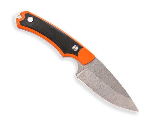 Buck Alpha Hunter Select Fixed Blade 0664ORS-B Orange and Black 420HC Stainless