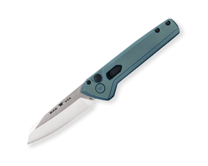Buck Deploy Auto 0838BLS-B Blue Cerakote Aluminum & 154CM Stainless Steel Pocket Knife