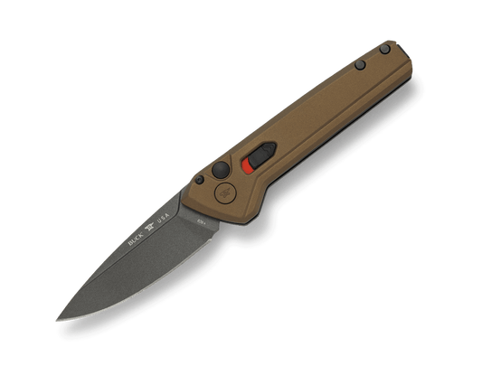 Buck Deploy Auto 0838BRS1 Bronze Cerakote Aluminum & 154CM Stainless Steel Pocket Knife