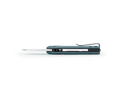 Buck Mini Deploy Auto 0839BLS-B Blue Cerakote Aluminum & 154CM Stainless Steel Pocket Knife