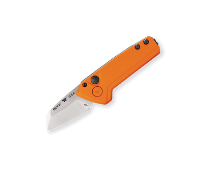 Buck Mini Deploy Auto 0839ORS-B Orange Cerakote Aluminum & 154CM Stainless Steel Pocket Knife