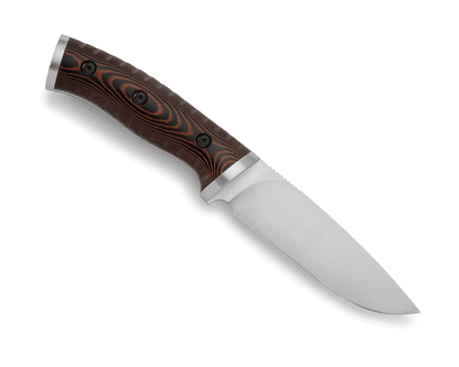 Buck Selkirk Fixed Blade 0863BRS-B Brown & Black Micarta & 420HC Stainless Steel