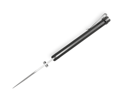 Buck 110 Slim Select Folding Hunter 0110BKS1-B Black GFN & 420HC Stainless Steel Pocket Knife